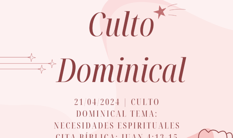 Eventos : Culto Dominical