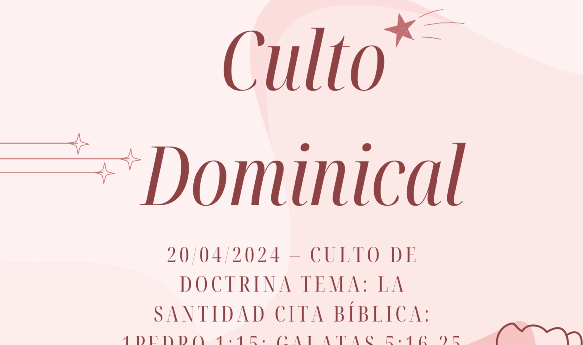 Eventos Culto Dominical 2