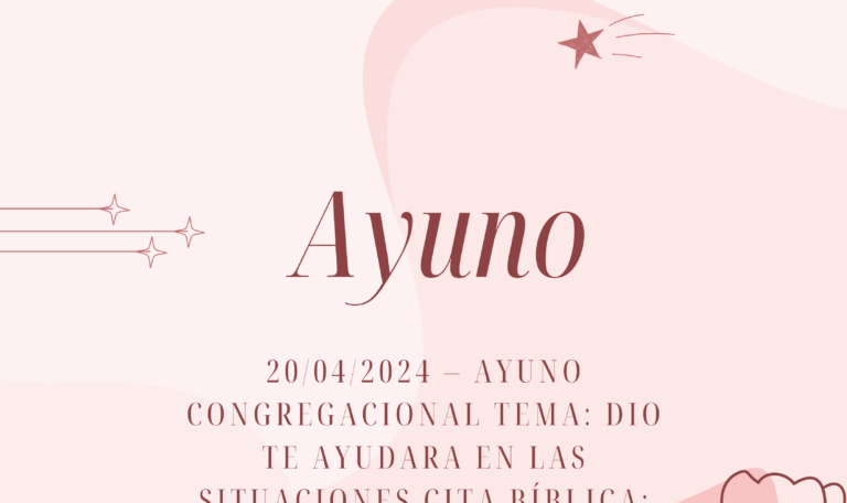 Eventos Ayuno