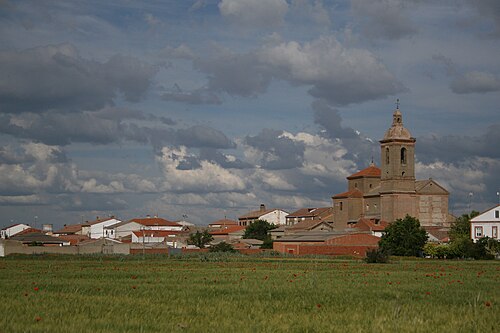 ista del entorno rural donde se proyecta la futura iglesia evangélica en Bercial de Zapardiel, Ávila.